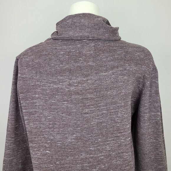 𝅺frank & Oak Gray Pullover Turtleneck Sweatshirt Small - Picture 8 of 16